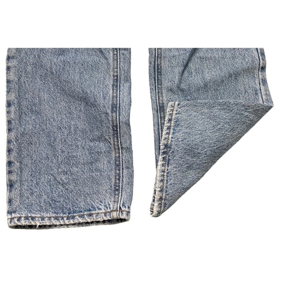 PacSun 90’s low rise distressed raw hem straight leg jeans - Picture 4 of 13